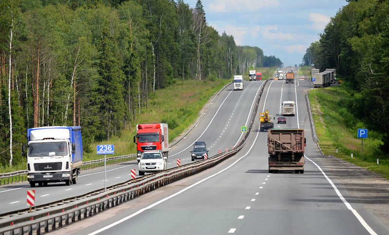 перевозки грузов на федеральных дорогах